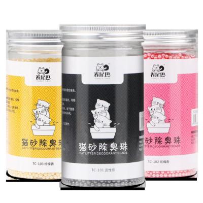 China Cat Pooping Deodorant New Pet Cat Litter Sucking Granules Air Purifying Deodorant Sucking Granules Cat Litter for sale