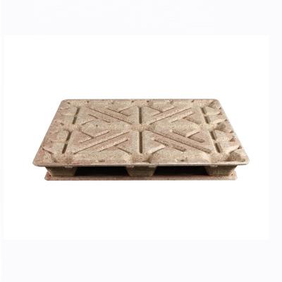 China 2021 Double Faced Wood Sale Double-Layer Yellow Recyclable Bar Solid Wood Pallet China Environment Wood Sale for sale