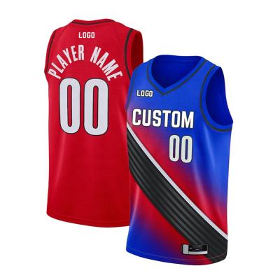 China Discount Antibacterial Wholesale Custom Design Your Own Basketball Tank Top Sublimation Sports PBA Tank Top Basketball for sale