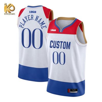 China High quality multi color sublimation printing basketball tank top nbaa latest antibacterial reversible sublimation wholesale best prices for sale