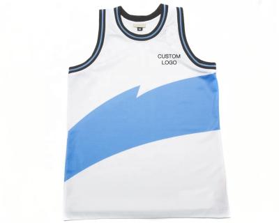 China 2021 custom fashion antibacterial pba men's throwback reversible to print sports stitched retro crenshaw mesh basketball tank tops for sale