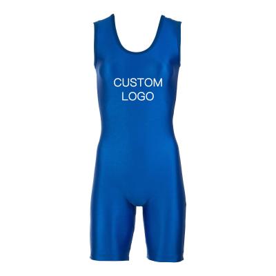 China Wholesale Sublimated Wrestling Singlets High Quality Custom Your Custom Wrestling Tank Top Size for sale