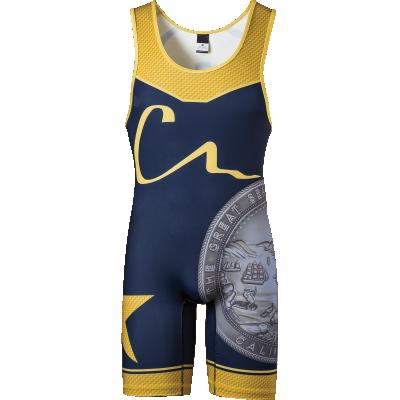 China New Arrival Sublimation Fashion Quick Dry Wear Wrestling Men Wrestling Singlet Custom Size for sale