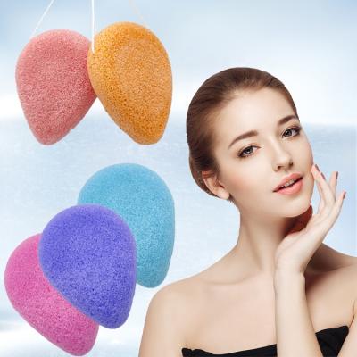 China Waterdrop konjac organic konjac sponges natural deep cleansing facial sponge body shape konjac sponge for sale