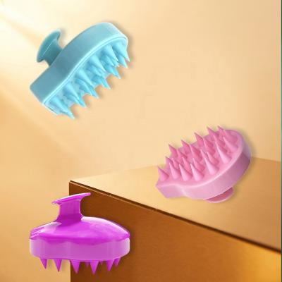 China Waterproof Arrivals Hair Scraping Massage Shampoo Brush Scraping Care Brush Hair Washing Brush For Hair Growing for sale