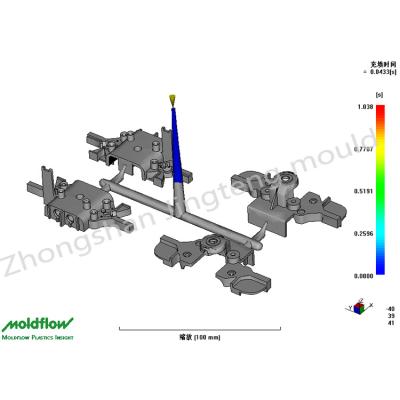 China ABS PVC Mold Making Factory Customized Various ABS Plastic Mold Injection Mold for sale