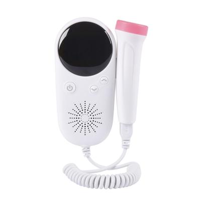 China Home Portable Pocket Monitor Doppler Heart Rate Detector Baby Heartbeat Echo Device Baby Heart Rate Doppler Fetal Monitor for sale