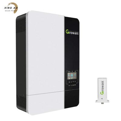 China Growatt SPF 5000 ES Growatt 5000w Offgrid Inverter Newcomer Growatt 5000es 485*330*135mm Stock for sale