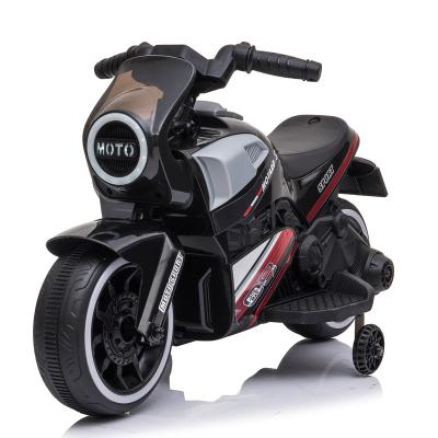 China Ride On Toy 6V Kids Electric Ride-on Motorbike With Balance Wheels for sale