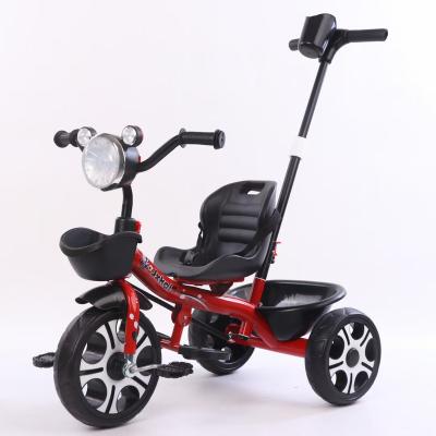 China PLASTIC STEEL BABY TRICYCLE for sale