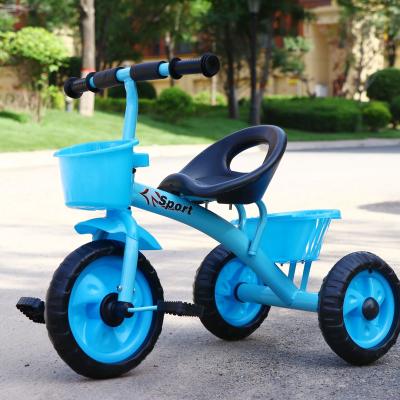 China Plastic& Baby Tricycle Kids Tricycle Steel Child 3 Wheel for sale