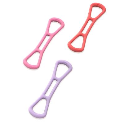 China Portable Figure Eight Resistance Band Pull Band Rope Exerciser Universal Elastic Tube for sale