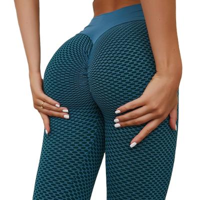 China 2021 Athleisure Gym Sport Wear New Design Breathable Wholesale Custom Women Yoga Pants High Waist Fitness Gaiters for sale