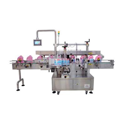 China Automatic Machine Bench Top Around Rotary Automatic Liquid Bottle Filling Capping Labeling Machine for sale