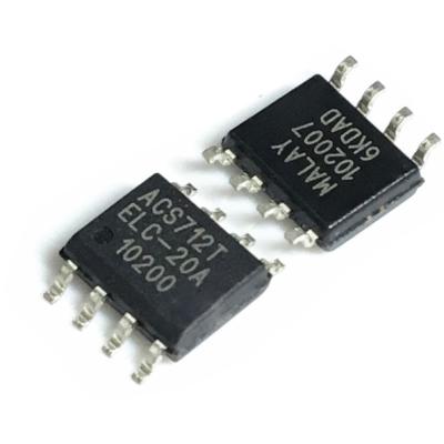 China Current Sensor New ACS712ELCTR-20 A-T Current Sensor ACDC 5V Current 8-Pin for sale