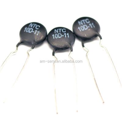 China New MF72 10D-11 Thermal Resistor NTC Thermistor For Ballast NTC 10D-11 Thermistor for sale