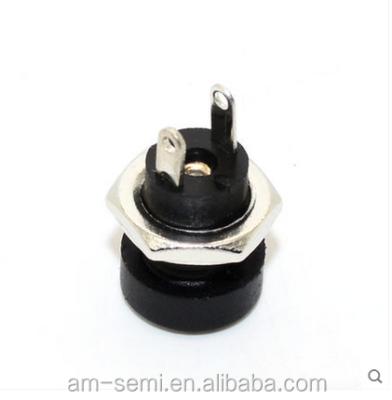 China audio & Video DC-022B Black 2.1mm Or 2.5mm Pedal Effect DC Connector Power Jack With Nuts for sale