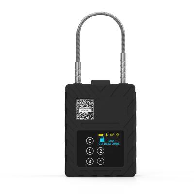 China High Quality Smart Gps Padlock For Logistic Tracking Container 195mmx114mmx37mm for sale