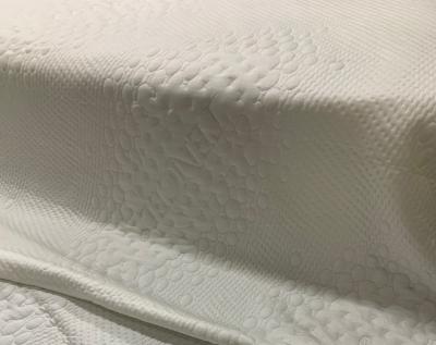 China Latest design 360gsm 36% breathable tencel 64% polyester mattress fabric for sale