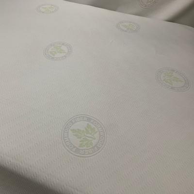 China Breathable compact siro wormwood spinning fabric for mattress for sale