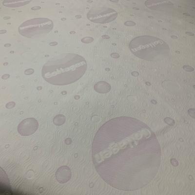 China Latest Design Breathable Collagen Fabric Spun Yarn Dyed For 350gsm Mattress for sale