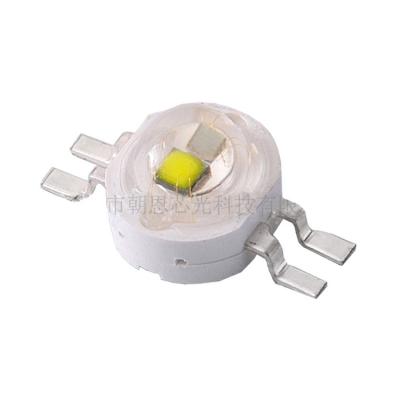 China Therapy 2*1W purple+white 2in1 chip 3W high power LED encapsulation bicolor led epistar series for sale