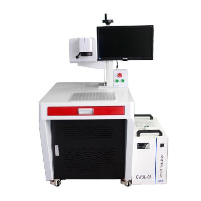 China High Precision 3W 5W Water Cooled Makers Mark UV Flight Laser Machine Laser Marking Engraving Machine for sale