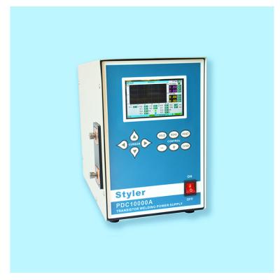 China Building Material Shops Plastic Pipe Welding Machine Battery High Frequency Spot Welding Machine for sale