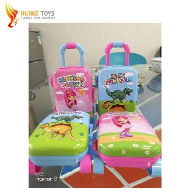 China Cute Mini Toy Trolley Crate For Doll Accessories Small Toy In It For Kids Gift for sale