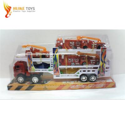 China Friction Toy Friction Power Kids Transport Truck Toys for sale