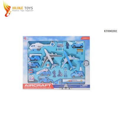 China Friction Toy Hot Selling Large Airplane Toys Kids Toy Airport Play Set For Promotion for sale