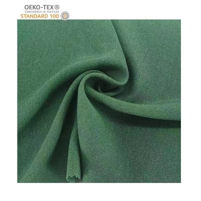 China Stretch Fashon breathable 100Dx100D herringbone pattern polyester cationic elastic chiffon fabric in stock for sale