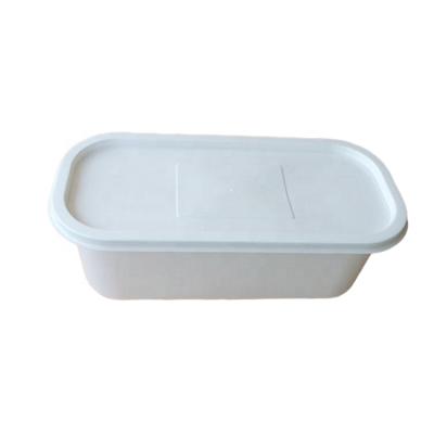 China Disposable /Eco Friendly /Recyclable /Durable /Microwavable Icecream Family Supplies Manufacturer Sharing 5L PP Plastic Container With Lid for sale