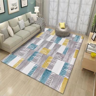 China Cut Non-slip Cheap Pile Hote Stock Machine Made Single Tufted Rug For New Room Design Shanghai Hangju Line 50 Series for sale