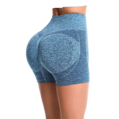 China The New Crac High Waist Yoga! crack! Sustainable Butt Shorts Hip Push Womens Fitness Running Shorts for sale