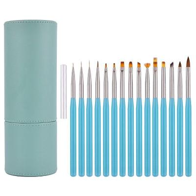 China Beauty Painting Tools Nail Tool Kit Acrylic Nail Brush Light Therapy Pull Line Pen Nail Brush Gradient Painting Pen Set for sale