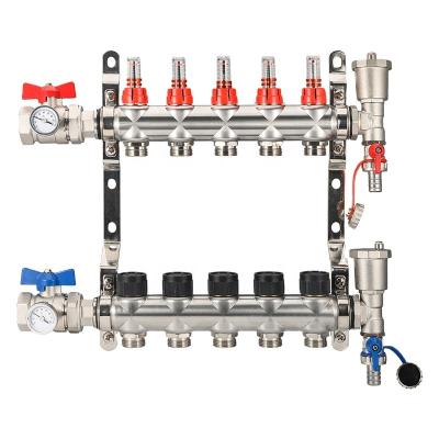 China 3/4 Splitter Modern Manifold Manifold Water Cooling Stainless Steel Pex Mixing Pipes Miscellaneous Control Center System for sale