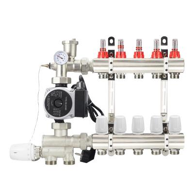 China Modern Water Heater Element Floor Heating Series Thermostatic Mixing Valve Water Floor Miscellaneous Controller For Heating System for sale