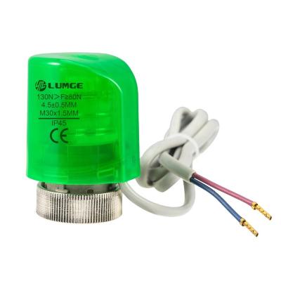 China Modern 230V M30x1.5 Connected Thermal Actuator For Floor Heating Control Systems for sale