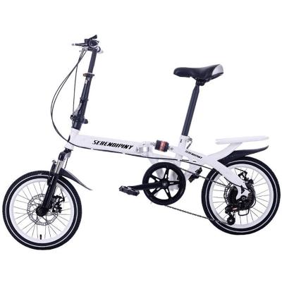 China Cheap Good Quality Disc Brake Steel 6 Speed ​​20 Inch Folding Bicycle Cycle Folding Bike for sale