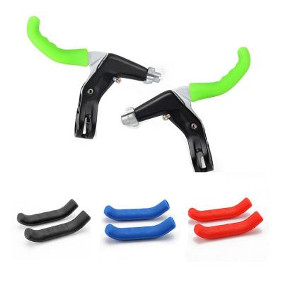 China Mountain bikes bicycle speed cycle brake grip silicone mountain bike handlebar protective handlebar factory sale can OEM for sale