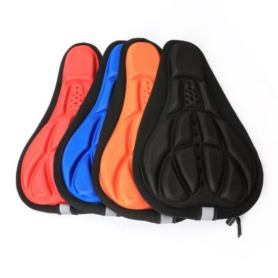 China China Factory OEM Mountain Bike Cushion Cover Colorful Cushioning Breathable Soft Match Anti-Skid Hollow Seat Cover for sale