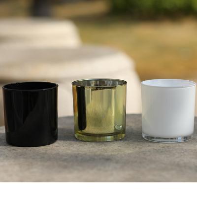 China High End Indoor Candle Cup Aromatherapy Candles Featured Craft Aromatherapy Candlestick Cured Candlestick Custom Glass Cups for sale