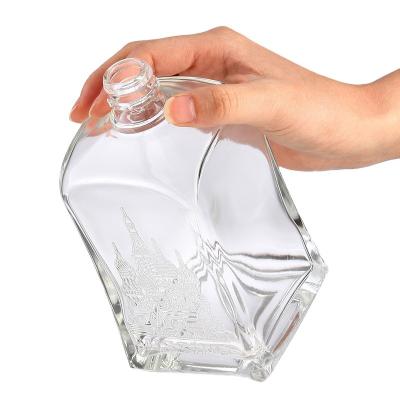 China Beverage Pet Liquor Bottle Bowmore 750ml Serum Bottles Glass Jar Cosmetic Pump Bottle for sale