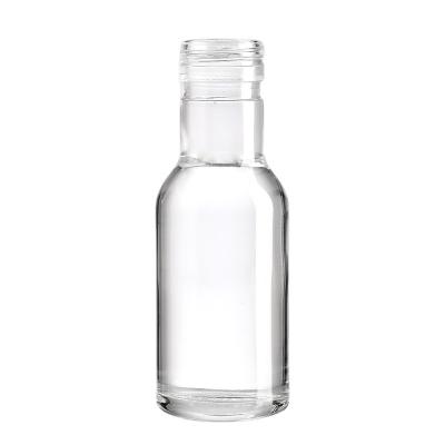 China 200ml 250ml 500ml 1000ml transparent empty milk glass milk and juice cool bottle for milk jucie for sale