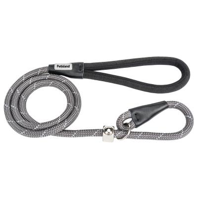 China Custom Genuine Leather Durable Adjustable Customized Specification Nylon Material Dog Leashes for sale