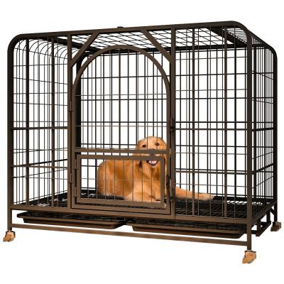 China High Quality Fashion Color Metal Stronger Optional Material Breathable Customized Sizes Dog Cage For Large Pet for sale