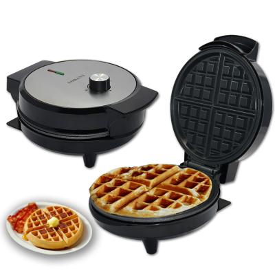 China Small Outdoor Electric Grill Waffle Maker Nonstick Egg Waffle Baking Machine Crawled Breakfast Pancake Baking Machine for sale