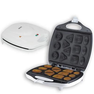 China Outdoor Breakfast Cake Biscuit Cake Machine Household Non-Stick Baking Cookie Maker Waffle Maker for sale