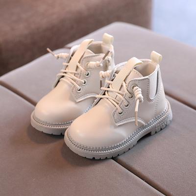 China Fashion Thermal Boys Girls Fall Retro Shoes Warm Martin Boots Winter Shoes Fur Kids Snow Boots for sale